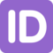 ID Button emoji on Twitter